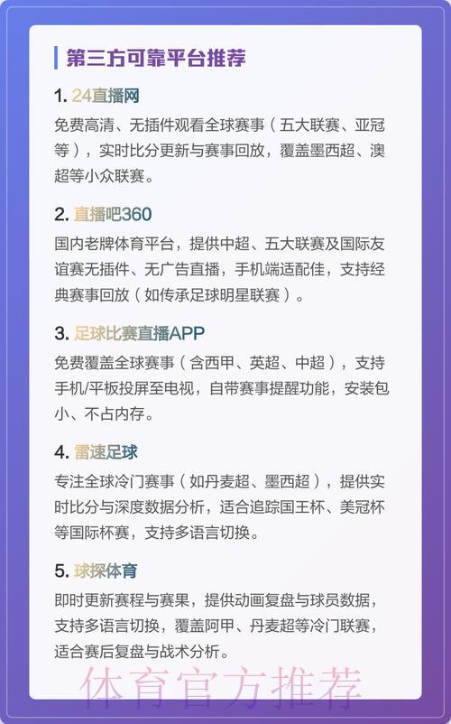 精选热门平台世界杯直播频道全攻略